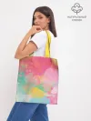 Шоппер база / Радужная акварель