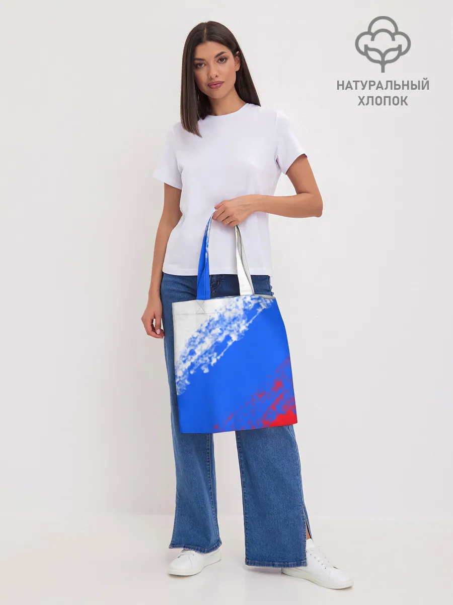 Шоппер база / Флаг РФ триколор