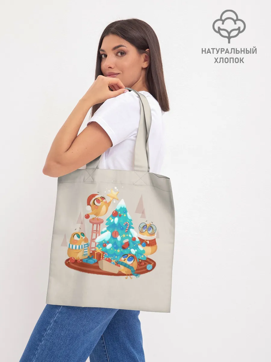 Шоппер база / Зверята празднуют новый год