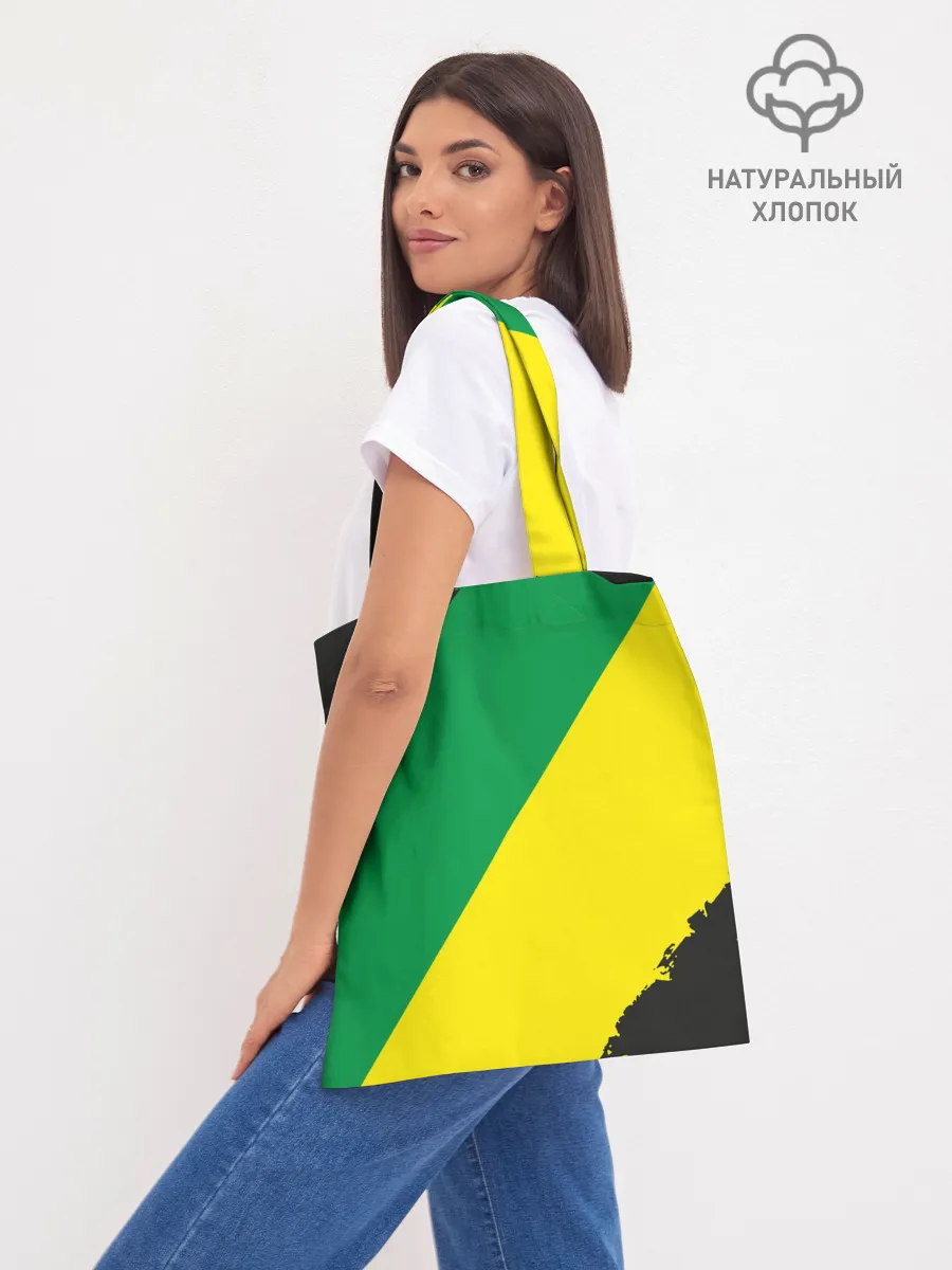 Шоппер база / JDM GREEN YELLOW LOGO