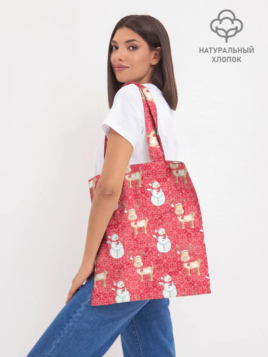 Шоппер база / Снеговики и олени