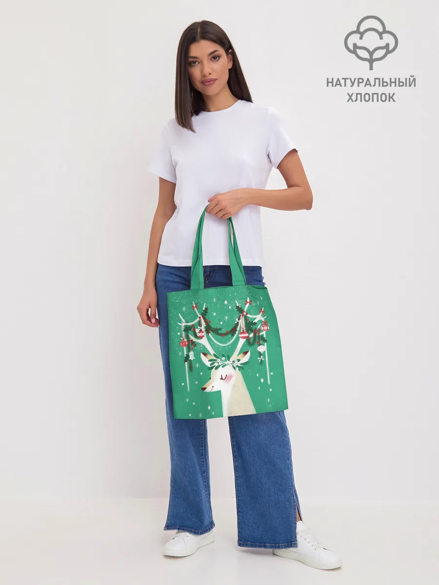 Шоппер база / Олень. Новый год