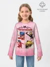 Детский лонгслив хлопок / Леди Баг Light Pink