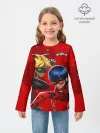 Детский лонгслив хлопок / Леди Баг и Супер кот