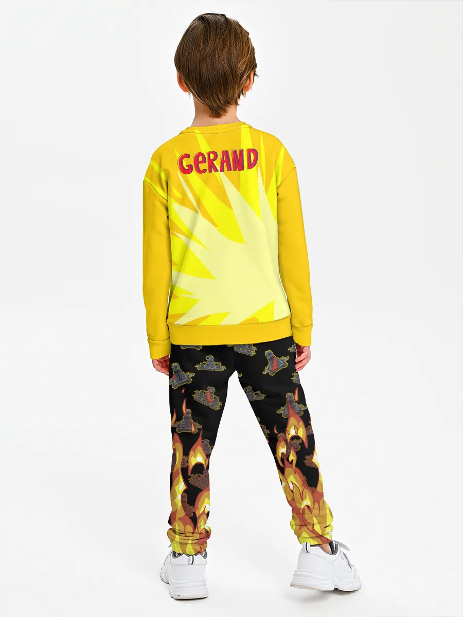 Детский костюм свитшот+штаны / Карл 44