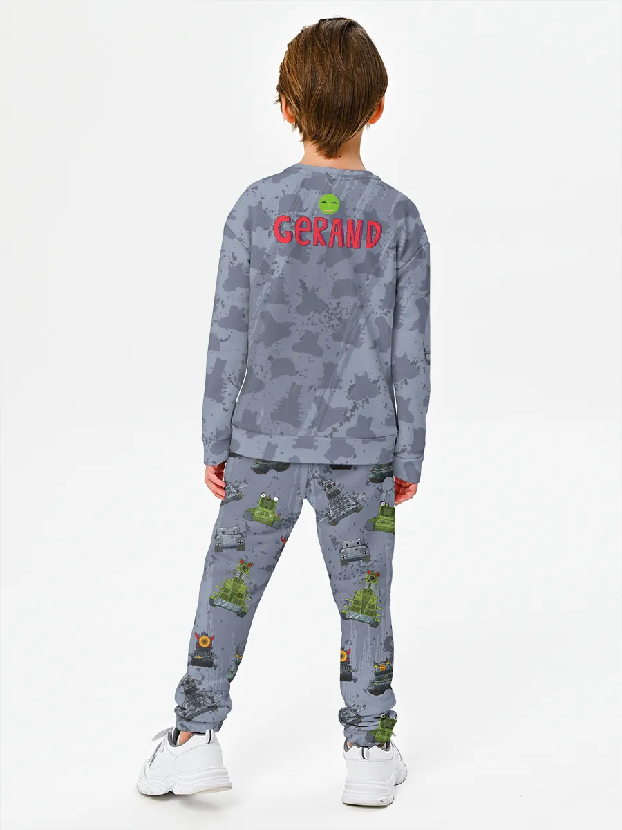 Детский костюм свитшот+штаны / Gerand KB44