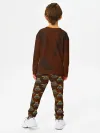 Детский костюм свитшот+штаны / Геранд Brown