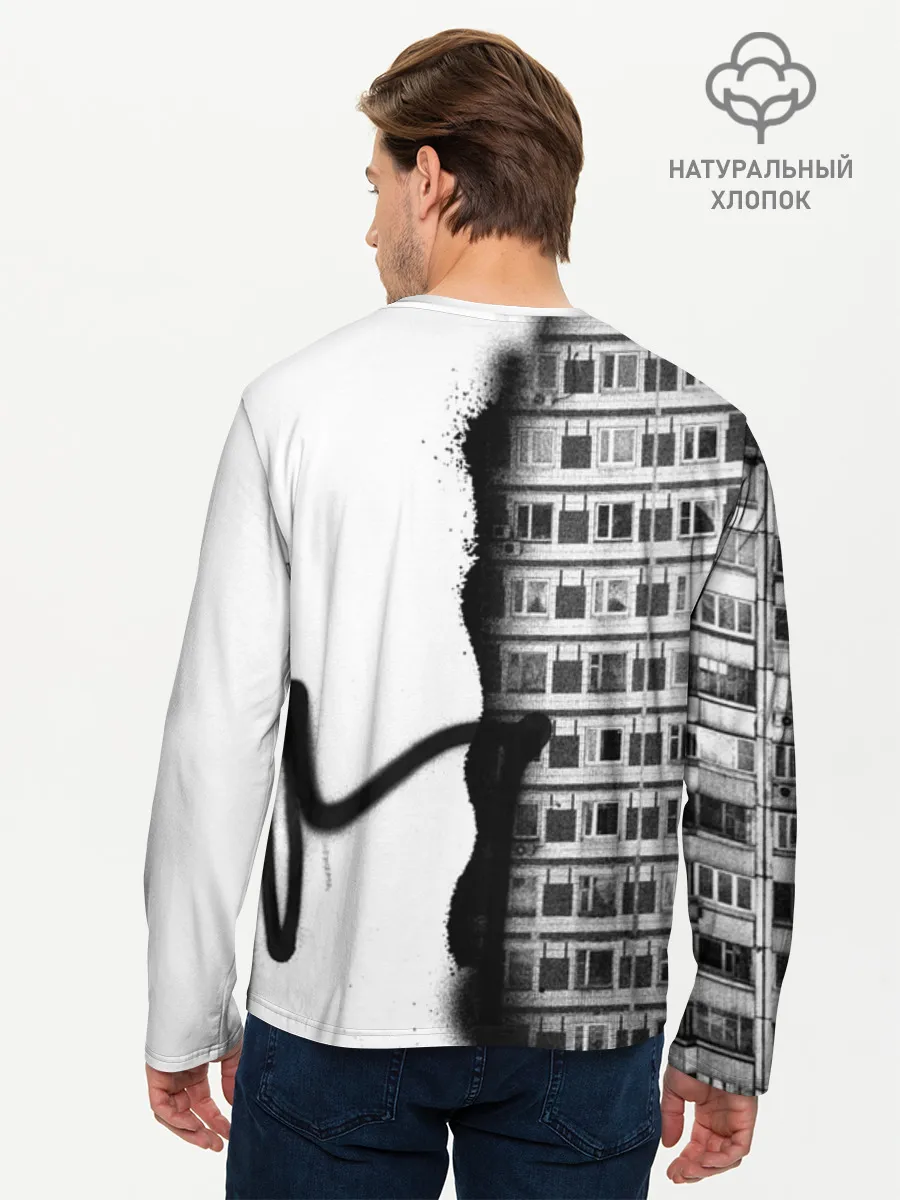 Мужской лонгслив хлопок / Андеграунд