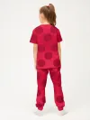 Детская пижама с брюками хлопок / P052_KPJ_LBCherry