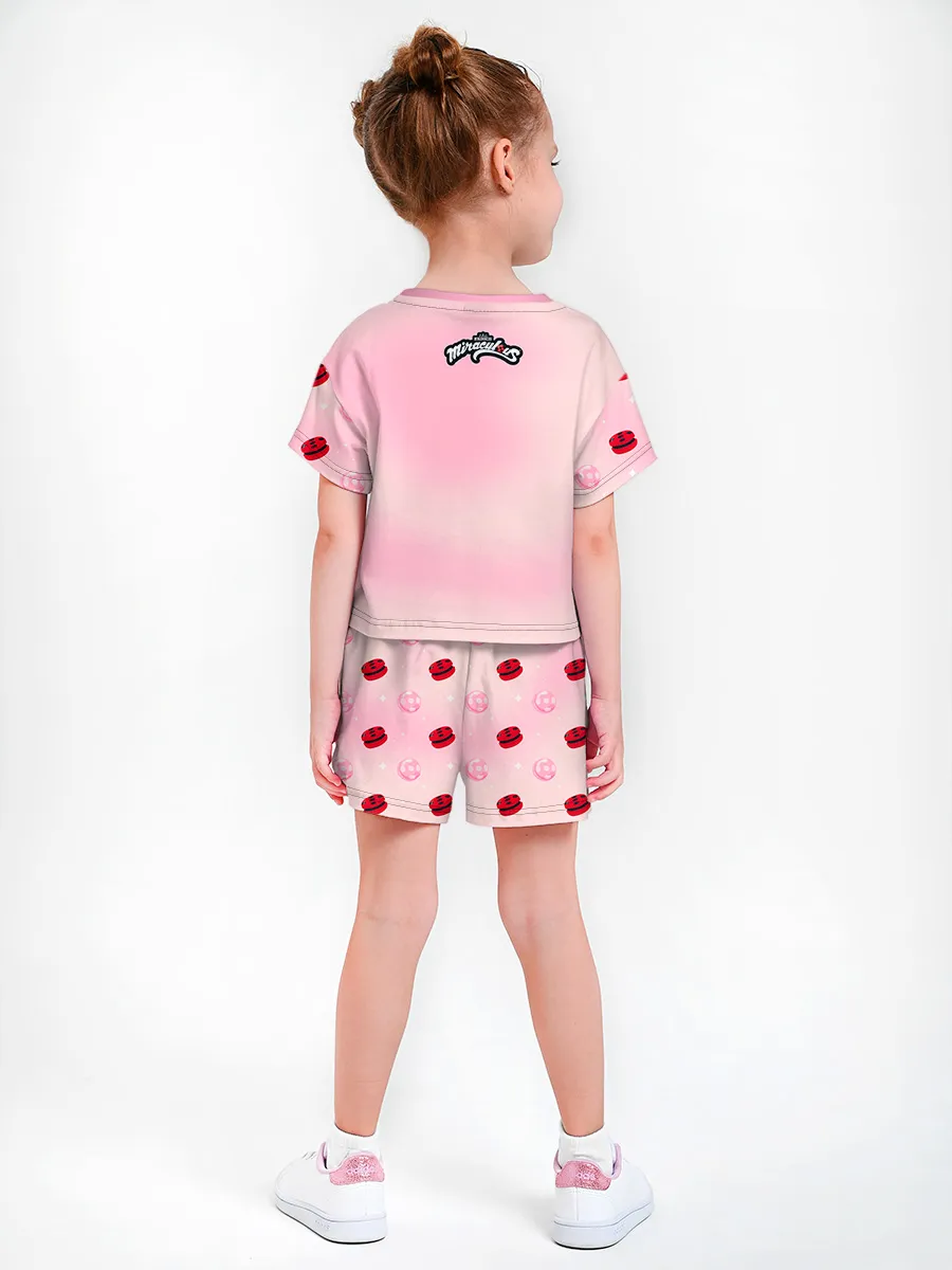 Девочкина пижама с шортами / GPJS_LBPinkCookie