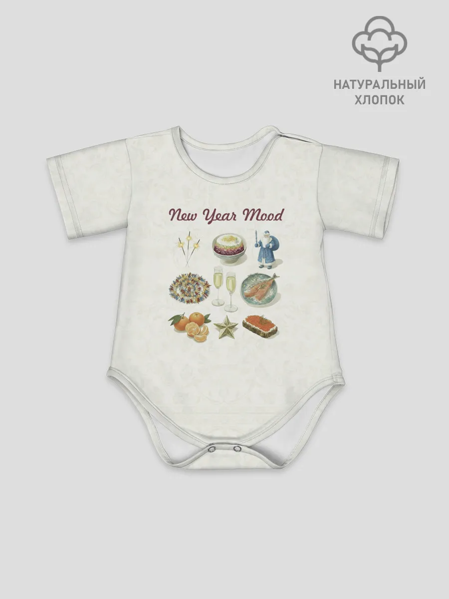 Боди для малышей / Новогодний коллаж