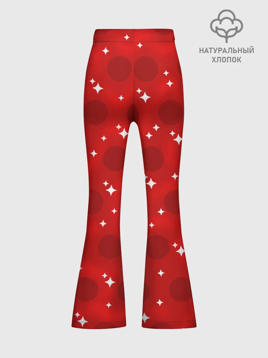 Леггинсы-клеш для девочек / Леди Баг Red Star