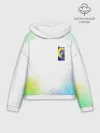 Худи женский оверсайз хлопок / 887_Spray