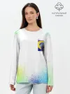 Лонгслив женский. Хлопок / 887_Spray