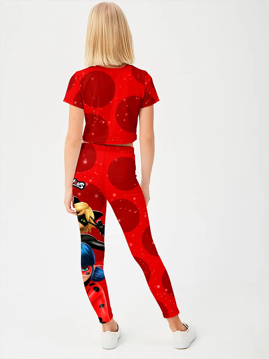 Дев.спорт.костюм с леггинсами / GSS_LBBugCat