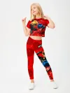 Дев.спорт.костюм с леггинсами / GSS_LBBugCat