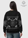 Женский свитшот базовый хлопок / Gothic Black