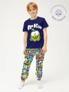 Детская пижама с брюками хлопок / P030_OmSticker