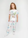 Детская пижама с брюками хлопок / P030_OmIceCream