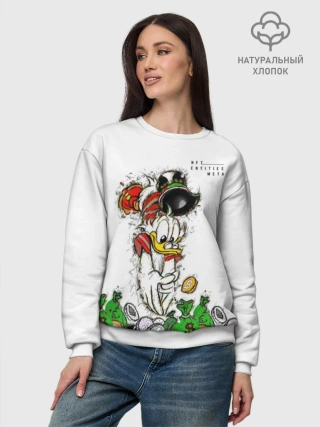 Женский свитшот базовый хлопок / Scrooge