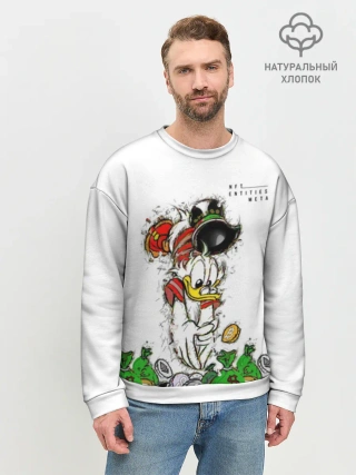 Мужской свитшот база хлопок / Scrooge