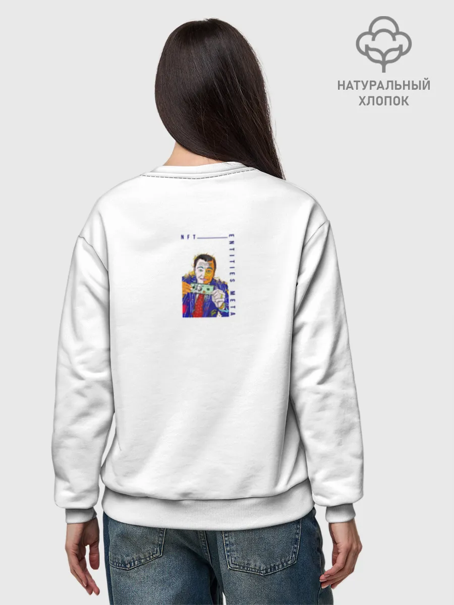 Женский свитшот базовый хлопок / DiCaprio