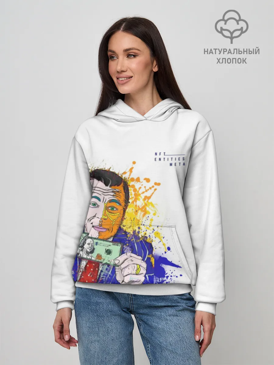 Худи женский база хлопок / DiCaprio
