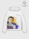 Худи мужской оверсайз хлопок / DiCaprio