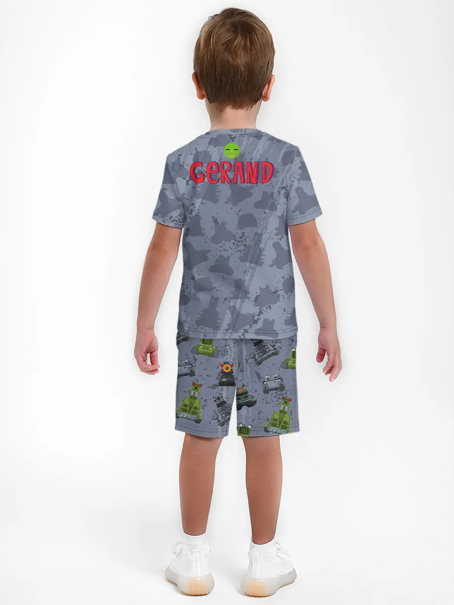 Детская пижама с шортами / Gerand KB44