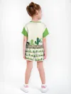 Девочкина пижама с шортами / P030_OmShortCactus