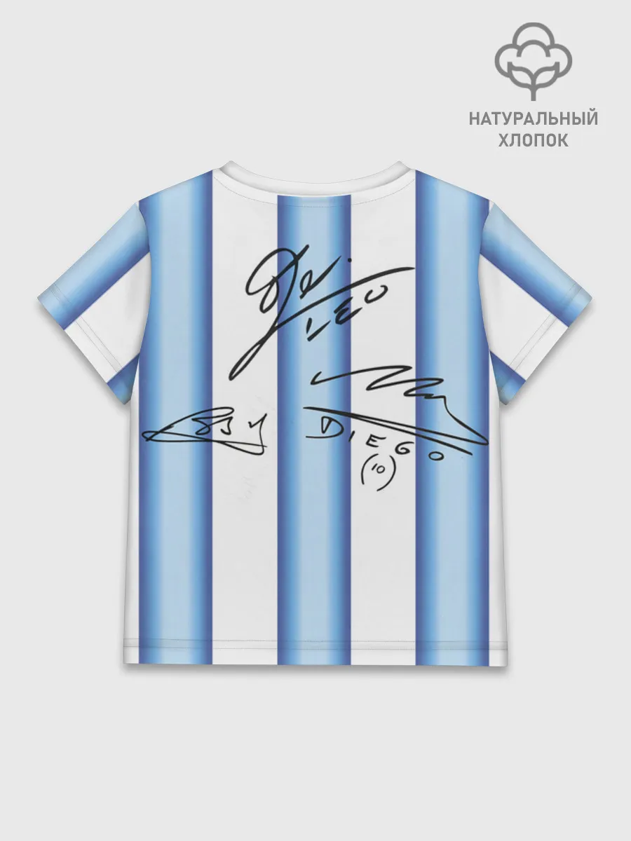 Детская футболка хлопок / Футбол Аргентина