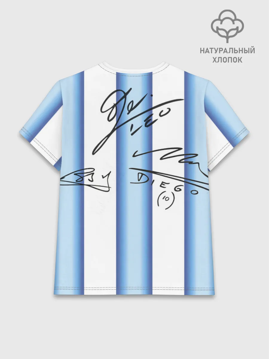 Женская базовая футболка хлопок / Футбол Аргентина