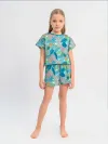 Девочкина пижама с шортами / P030_OmShortTropic