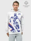 Худи мужской база хлопок / Fifa World
