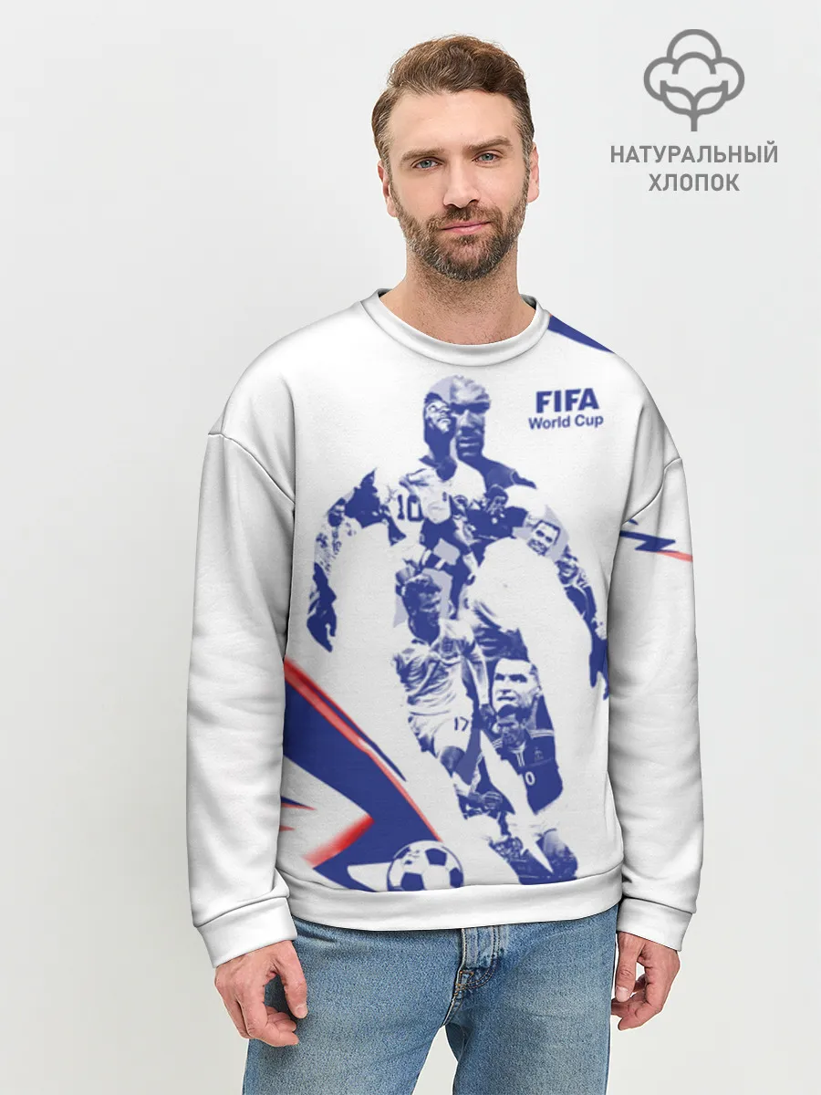 Мужской свитшот база хлопок / Fifa World