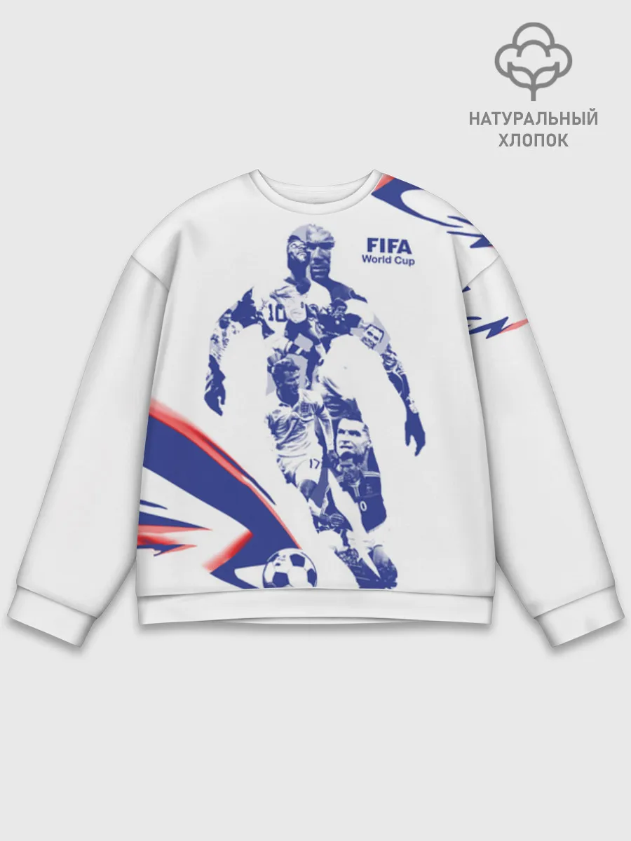 Мужской свитшот база хлопок / Fifa World
