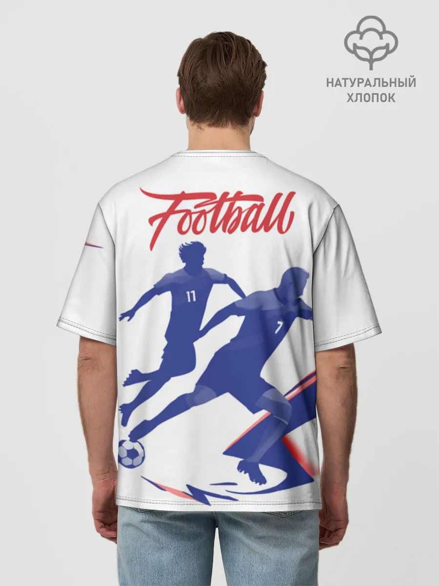 Футболка Мужская оверсайз премиум / Fifa World