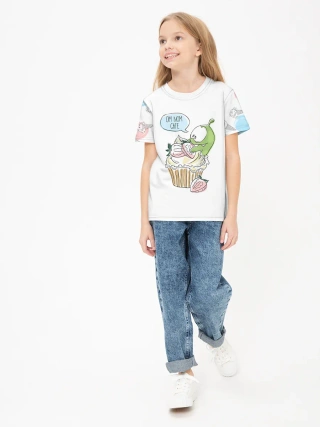 Детская футболка хлопок / P030_OmIceCream