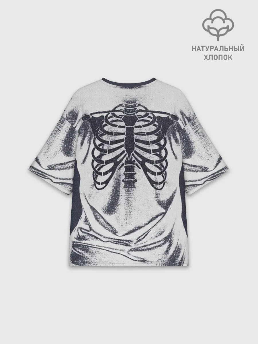 Женская футболка оверсайз хлопок / Body Lines