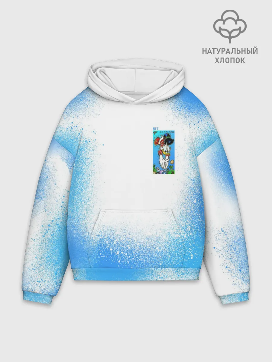 Худи мужской оверсайз хлопок / Скрудж Макдак