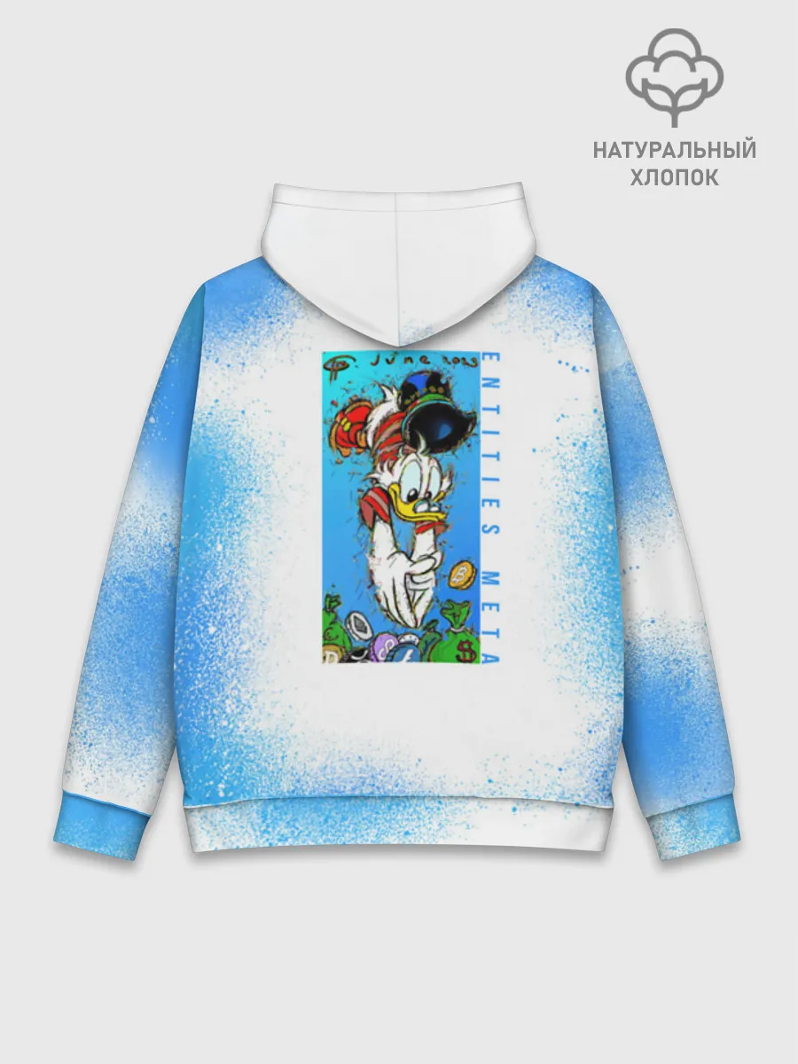 Худи мужской база хлопок / Скрудж Макдак