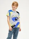 Детская футболка хлопок / Ам Ням Dye Blue