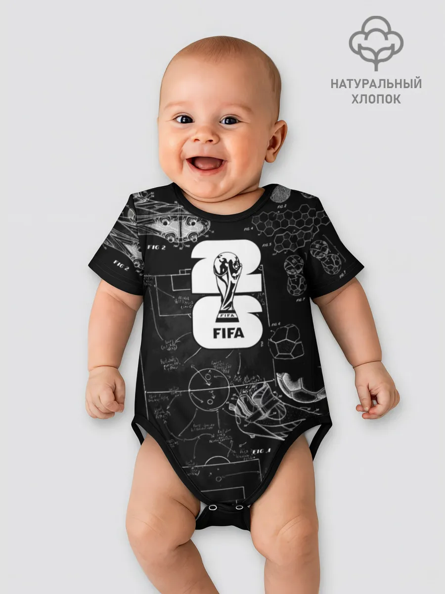 Боди для малышей / Fifa Black