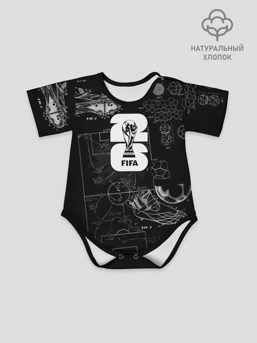 Боди для малышей / Fifa Black