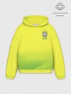 Худи мужской оверсайз хлопок / Football Бразилия