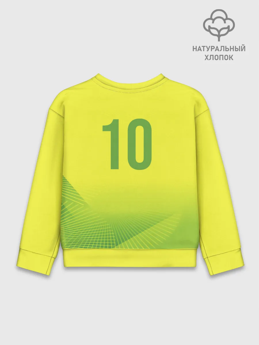 Детский свитшот хлопок / Football Бразилия