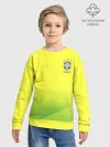 Детский свитшот хлопок / Football Бразилия