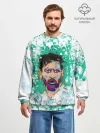 Мужской свитшот оверсайз хлопок / Месси