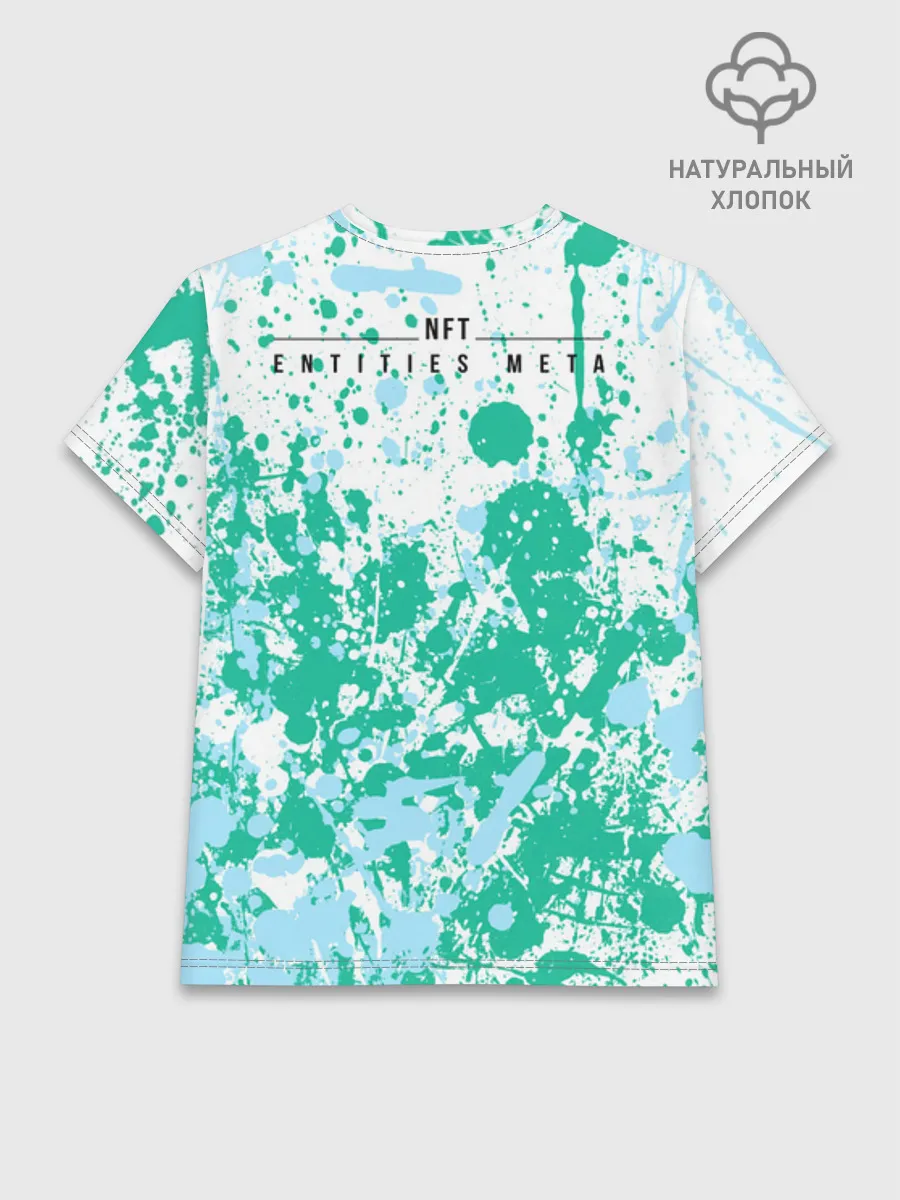 Женская базовая футболка хлопок / Месси