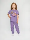 Детская пижама с брюками хлопок / P016_LeaViolet